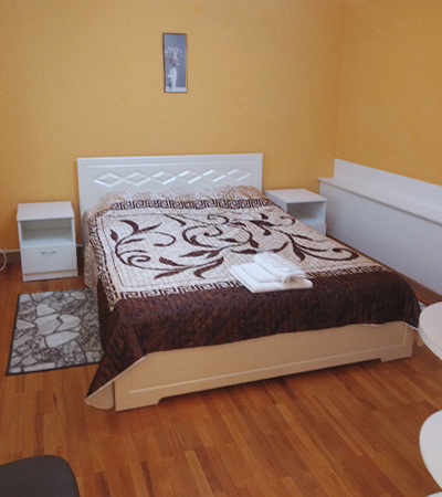 Двухместный номер Студия (вторая) 18 м²  в отеле Турист, Луга - общий вид